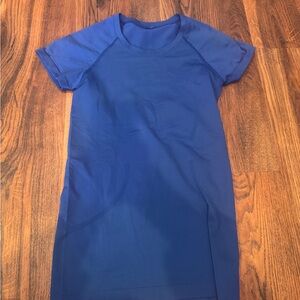Lululemon Athletica Blue Short Sleeve Tee